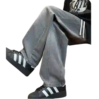 PANDA ADEVIL Casual Denim Pants