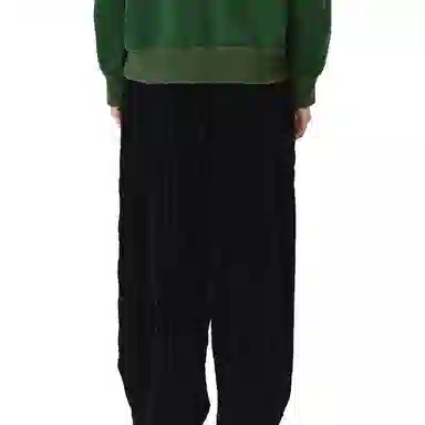 速写 纯色直筒长款休闲裤 男款