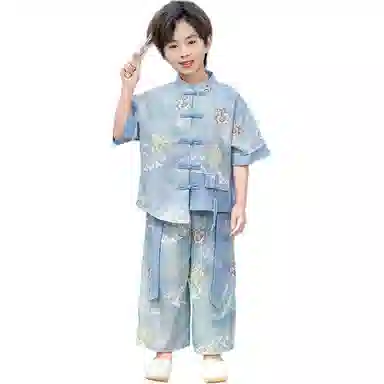 米囹汉服 儿童夏季古风 中小童