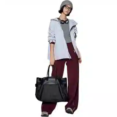 美洋 保暖宽松连帽夹克 女款