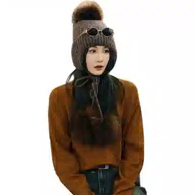 美洋 羊毛宽松圆领毛衣 女款