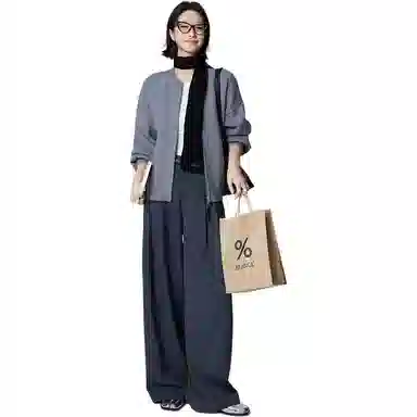 美洋 针织开衫宽松毛衣 女款