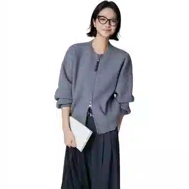 美洋 针织开衫宽松毛衣 女款