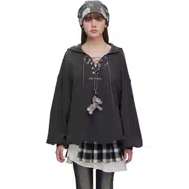 13 DEMARZO FW25 Hoodie Dress