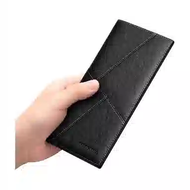 Banyanu Long Wallet Black/Brown