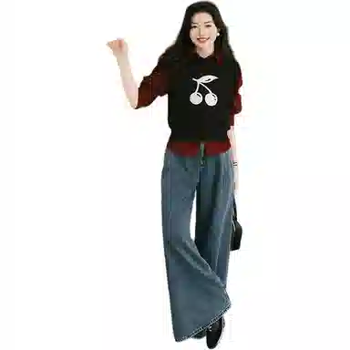 美洋 棉感灯芯绒文艺复古衬衫 女款