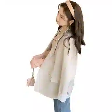 花栗鼠小姐 条纹袖口小个子西装 女款