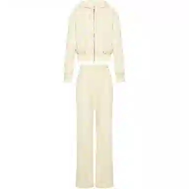 美洋 奶酪外套直筒裤休闲套装 女款