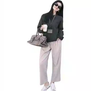 美洋 纯羊毛北欧风长袖毛衣 女款