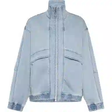 美洋 蓝精灵清爽盐系牛仔外套 女款