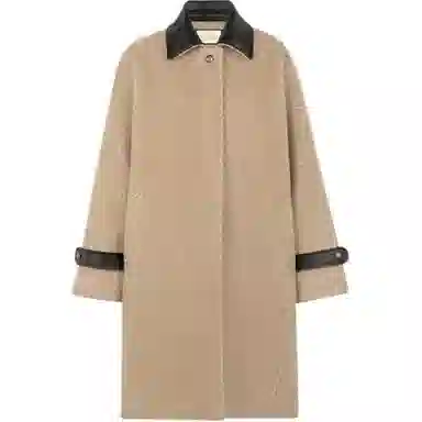 美洋 绵羊毛斜纹色织大衣 女款