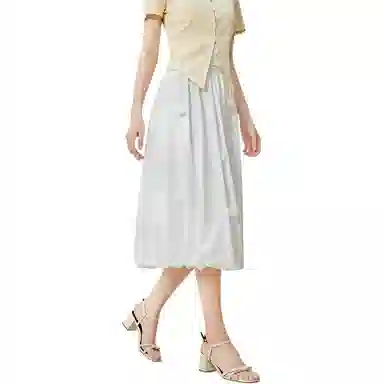 爱依服 时尚潮流百搭简约休闲长裙 女款