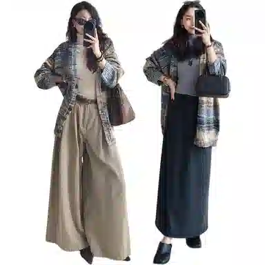 美洋 针织开衫羊毛混纺毛衣 女款