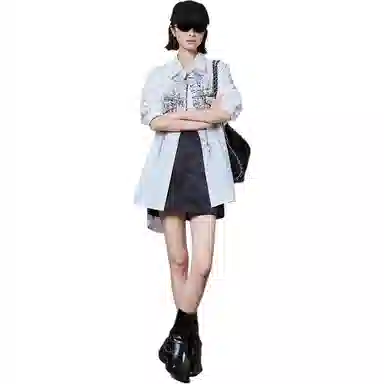 美洋 全棉做旧小众衬衫 女款