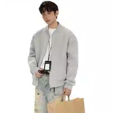 HIPHOPPUNKS Classic Baseball Jacket