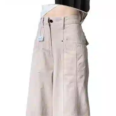 么宁 通勤简约舒适休闲工装裤 女款