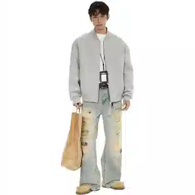 HIPHOPPUNKS Classic Baseball Jacket