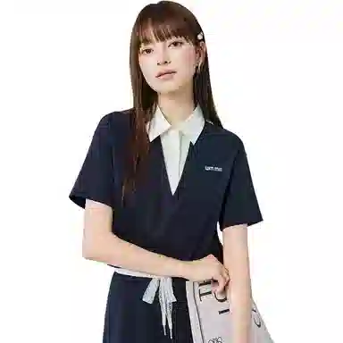 爱依服 夏季通勤休闲裙装套装 女款