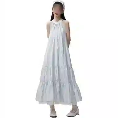 苏九儿 通勤简约时尚百搭无袖连衣裙 女款