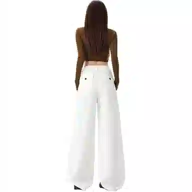 淑好百 时尚休闲通勤简约牛仔裤 女款