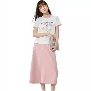 爱依服 夏季休闲通勤裙装套装 女款