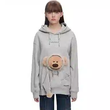 13 DEMARZO FW25 Bear Hoodie