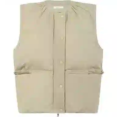 美洋 鹅绒可调节弹力绳马甲 女款