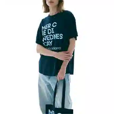 MARDI MERCREDI TSHIRT DU MERCREDI_NAVY SKY FW25T