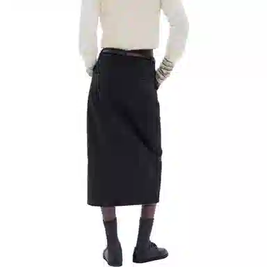 Auralee FW25 PRODUCT DYED FINX CHINO SKIRT