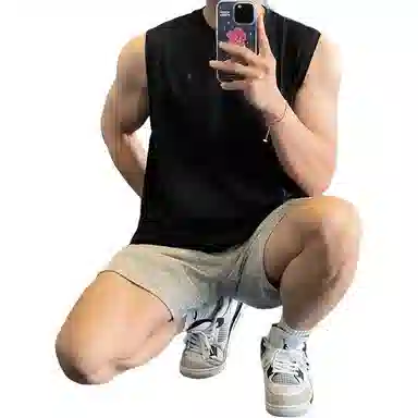 拓菲 美式运动宽松健身篮球五分裤休闲短裤 男女同款