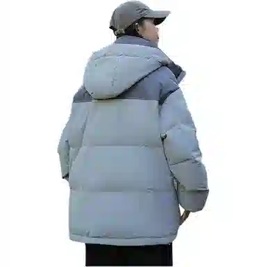 鸭鸭 百搭休闲宽松加厚开衫羽绒服 男女同款