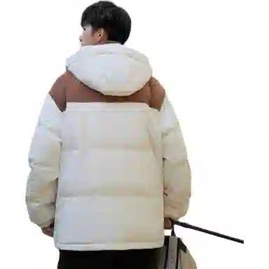 鸭鸭 百搭休闲宽松加厚开衫羽绒服 男女同款