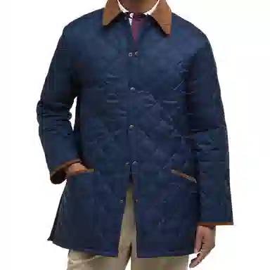 Barbour Navy Cotton Jacket