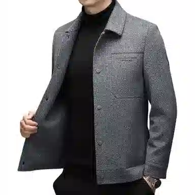 太子龍 优雅简约休闲长袖夹克 男款