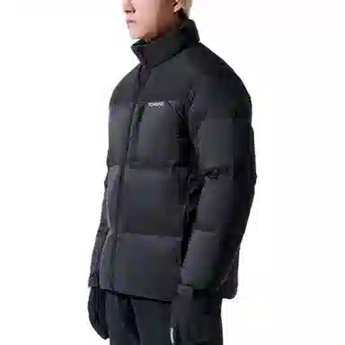 探路者 保暖防风防泼水羽绒服 男款 黑色
