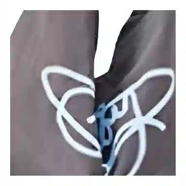 三福 简约韩系装饰袋 织物 单肩包 中号 女款