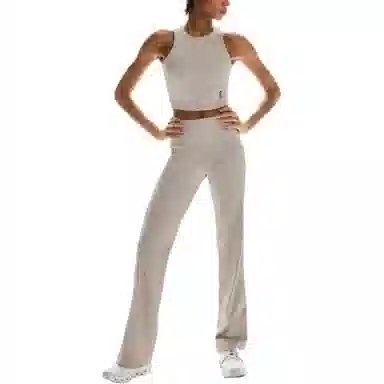 On All-Day Flared Pants Rib