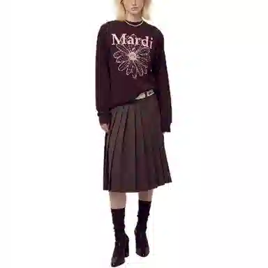 MARDI MERCREDI FW25 TSHIRT LONG SLEEVE FLOWERMARDI T