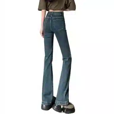 怪力萝莉 修身高腰舒适牛仔裤 女款