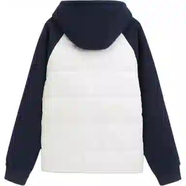 GAP Logo Colorblock Lightweight Down Hoodie