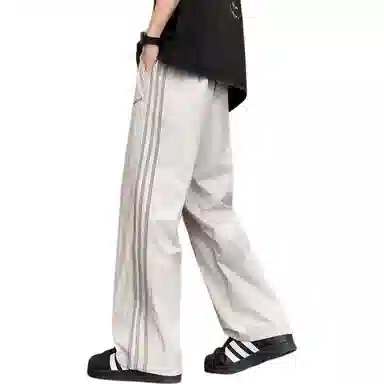 悍戈 美式简约运动风直筒垂感显瘦显高日常通勤长裤休闲裤 男女同款