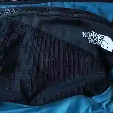 The North Face Nylon Waist Bag Blue Black