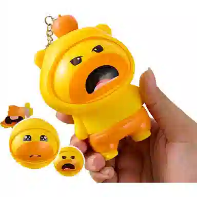 馨枕居 【会变脸的水豚噜噜】搞笑可爱有趣益智 创意/整蛊玩具