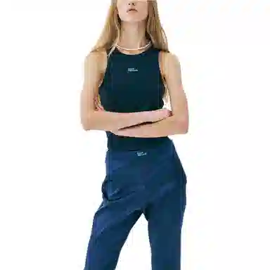 MARDI MERCREDI SS25 TANK RACER ESSENTIAL_NAVY SKY