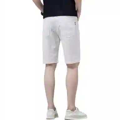 吉肯蒂 高端潮牌直筒五分裤夏季韩版古中裤牛仔短裤 男款