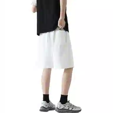 Dunhuang Museum Retro Colorblock Shorts