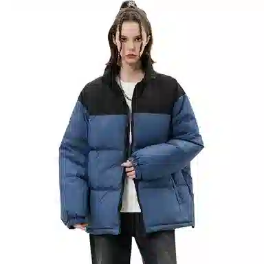 SZSX Classic Colorblock Down Jacket