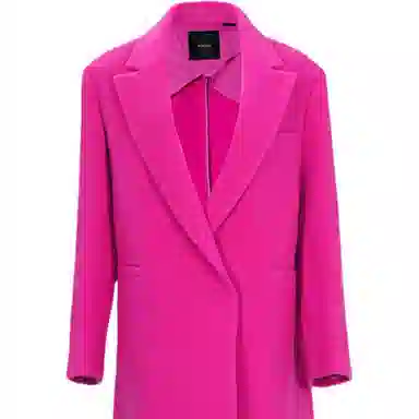 PINKO FW25 Solid Long Sleeve Coat