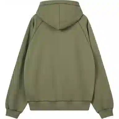 RestRecreation FW25 ZIG ZAG STITCH CROPPED HOOD