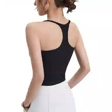 善己 纯色简约修身短款舒适时尚吊带 女款